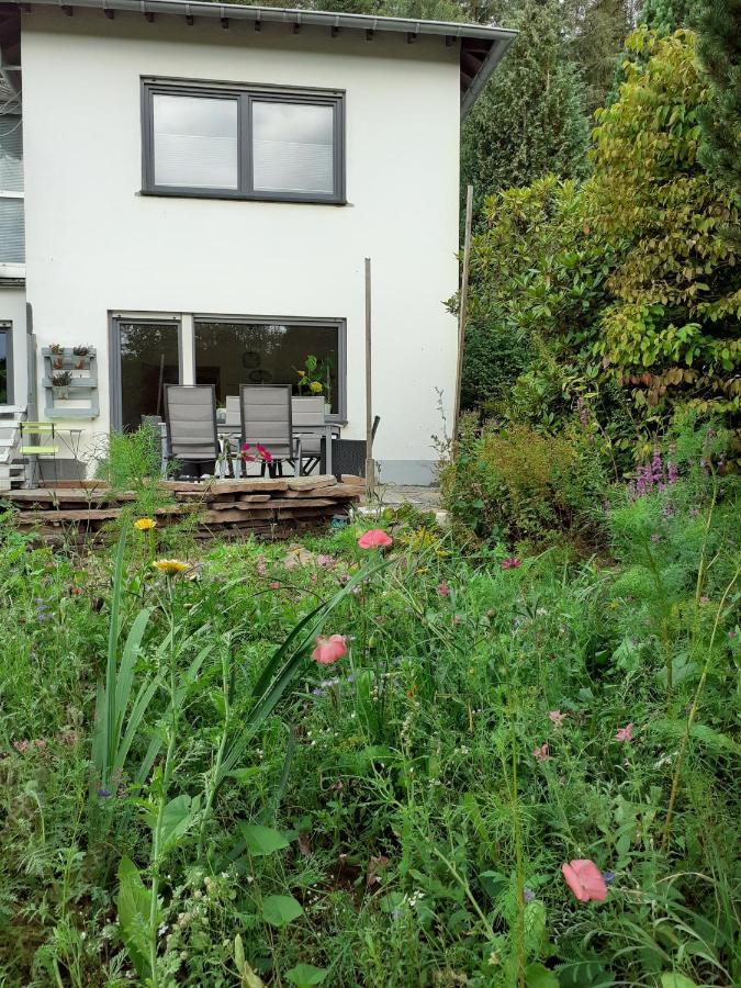 Moderne Familienfreundliche Wohnung Am Waldrand Von Pruem Mit Terrasse Esterno foto