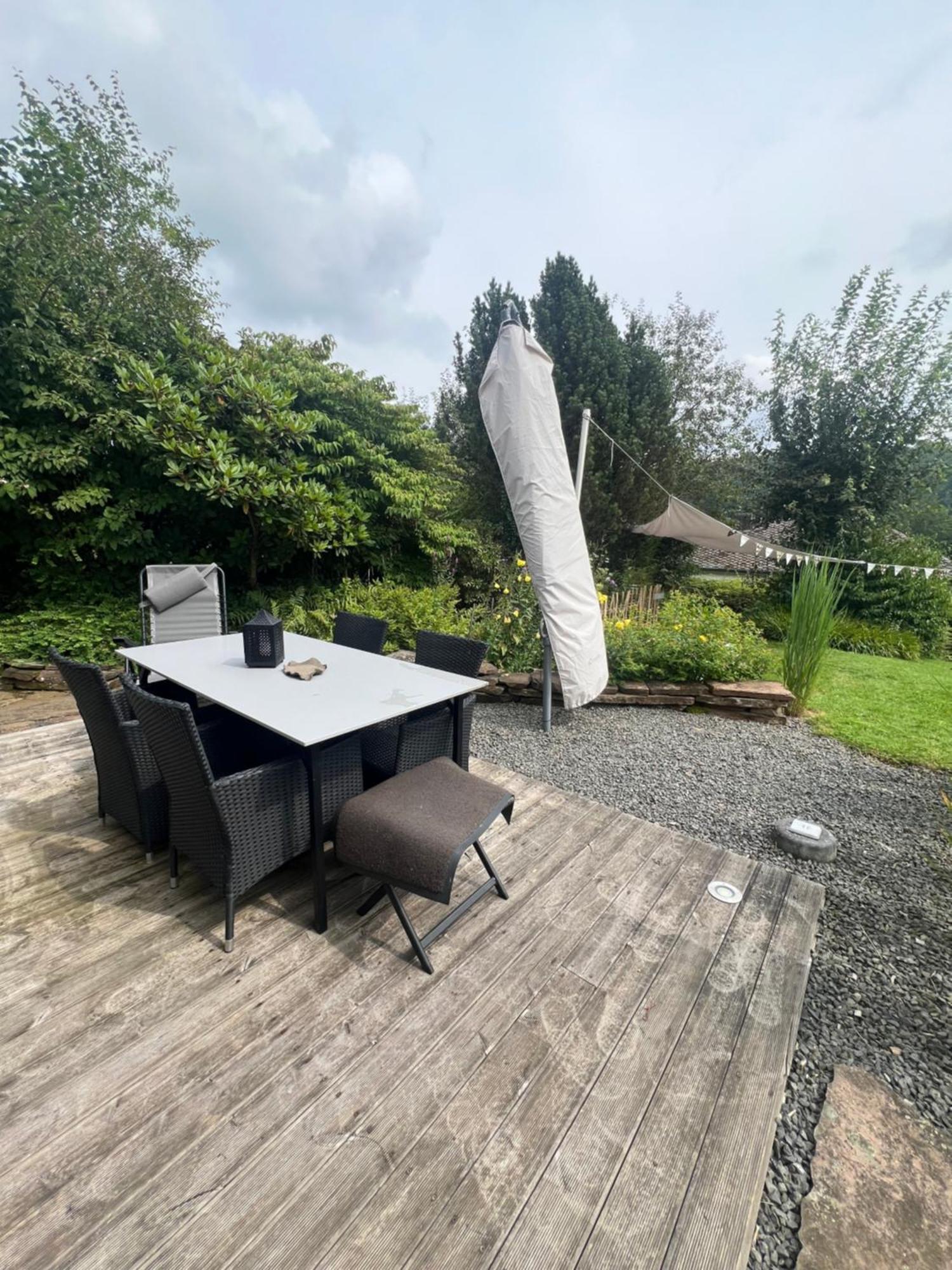 Moderne Familienfreundliche Wohnung Am Waldrand Von Pruem Mit Terrasse Esterno foto